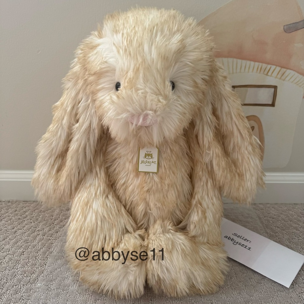 Jellycat Springlowe Luxe Bunny - Authentic - BNWT - Fast Ship